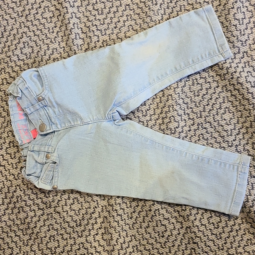Light Wash Girls Jeans Size 18-24 Months